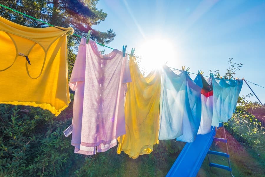 How to Line-Dry Clothes Without Fading